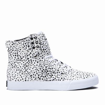 Férfi Supra SKYTOP Magasszárú Cipő HU462730 Fehér